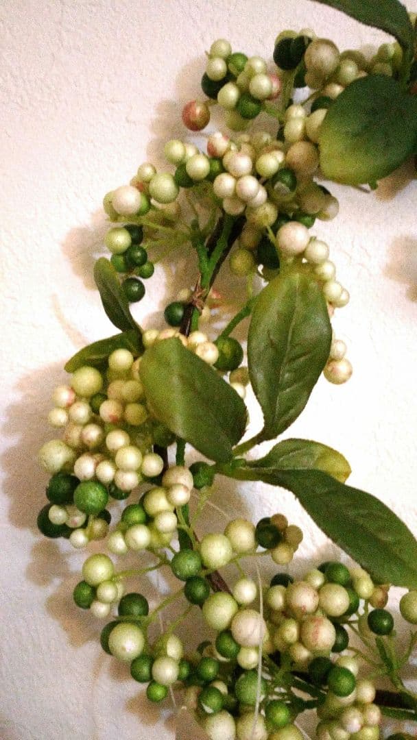 未使用☆春色リース☆グリーン☆C