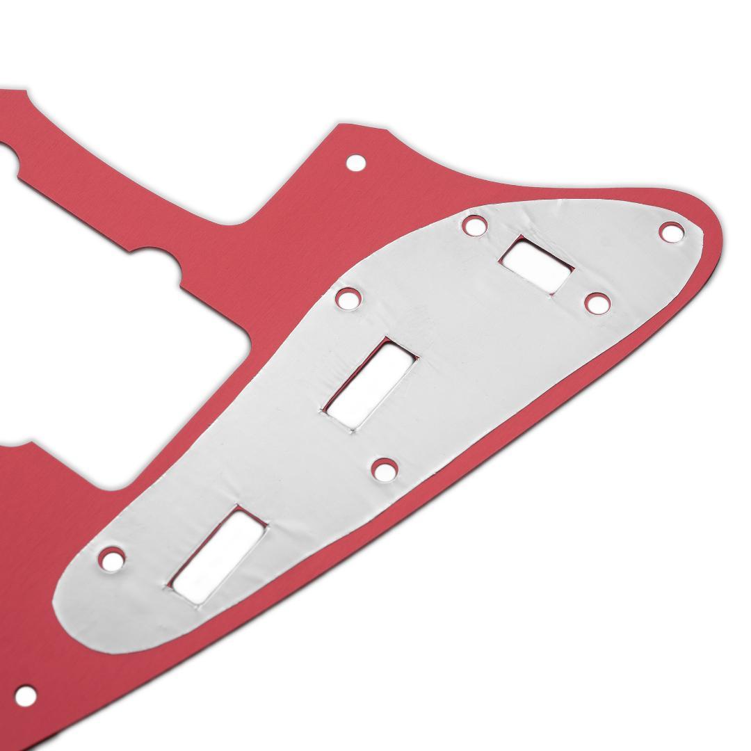 ジャズマスター(ギター)アノダイズドピックガード Red 赤 - メルカリ