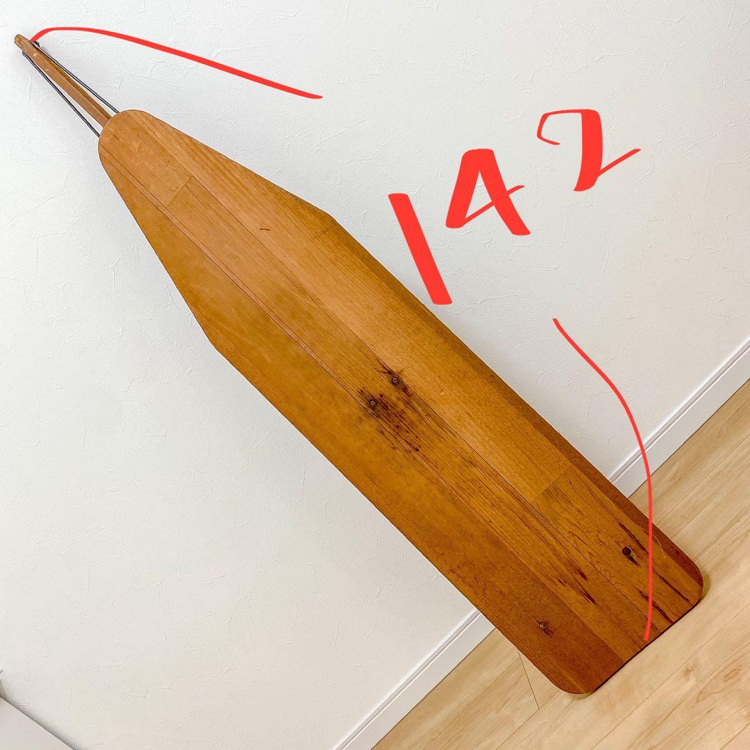 ヴィンテージ 折りたたみ式アイロン台 ナチュラルウッド アンティーク インテリア