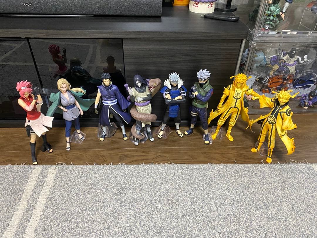 NARUTO 1番くじフィギュア 7体セット➕海外フィギュア1体サクラ