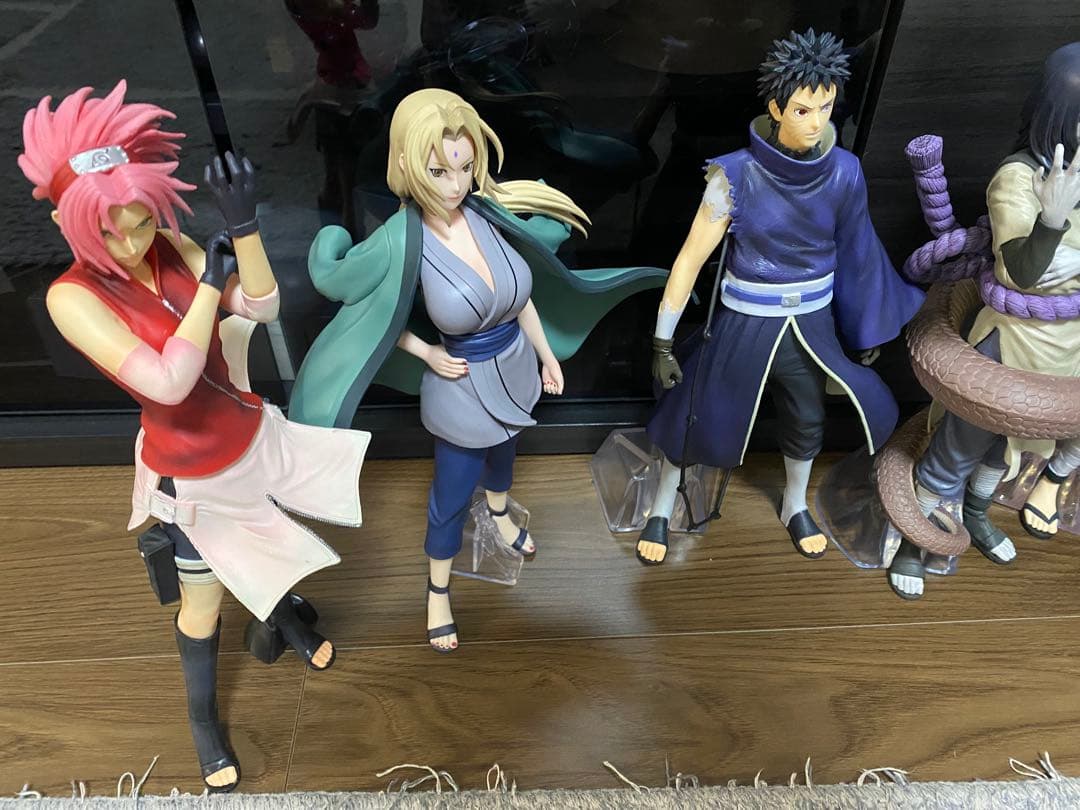 NARUTO 1番くじフィギュア 7体セット➕海外フィギュア1体サクラ