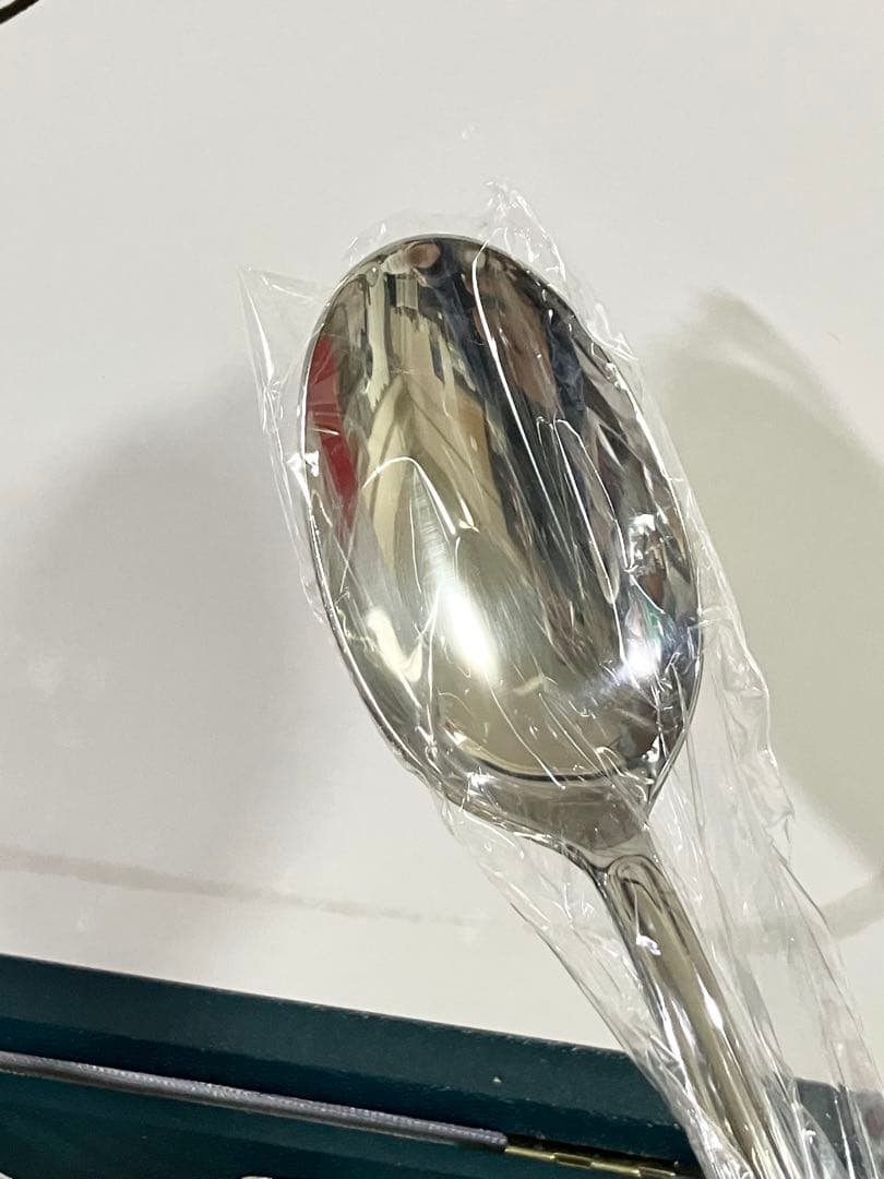 未使用 ラッキーウッド カトラリーセット25本 スプーン フォーク ナイフ　①