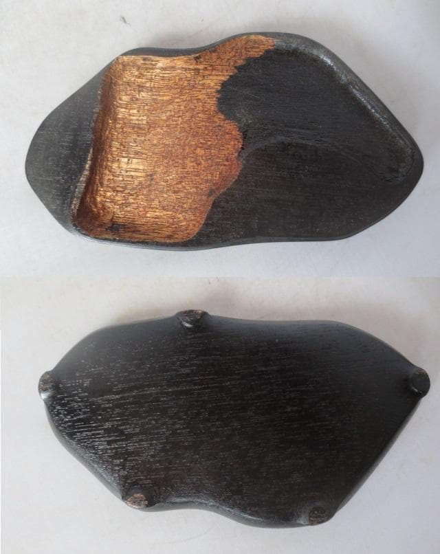 R7/06/20-1　瀬田川梨地　平野岬　ウブ石　古色抜群！　幅20センチ