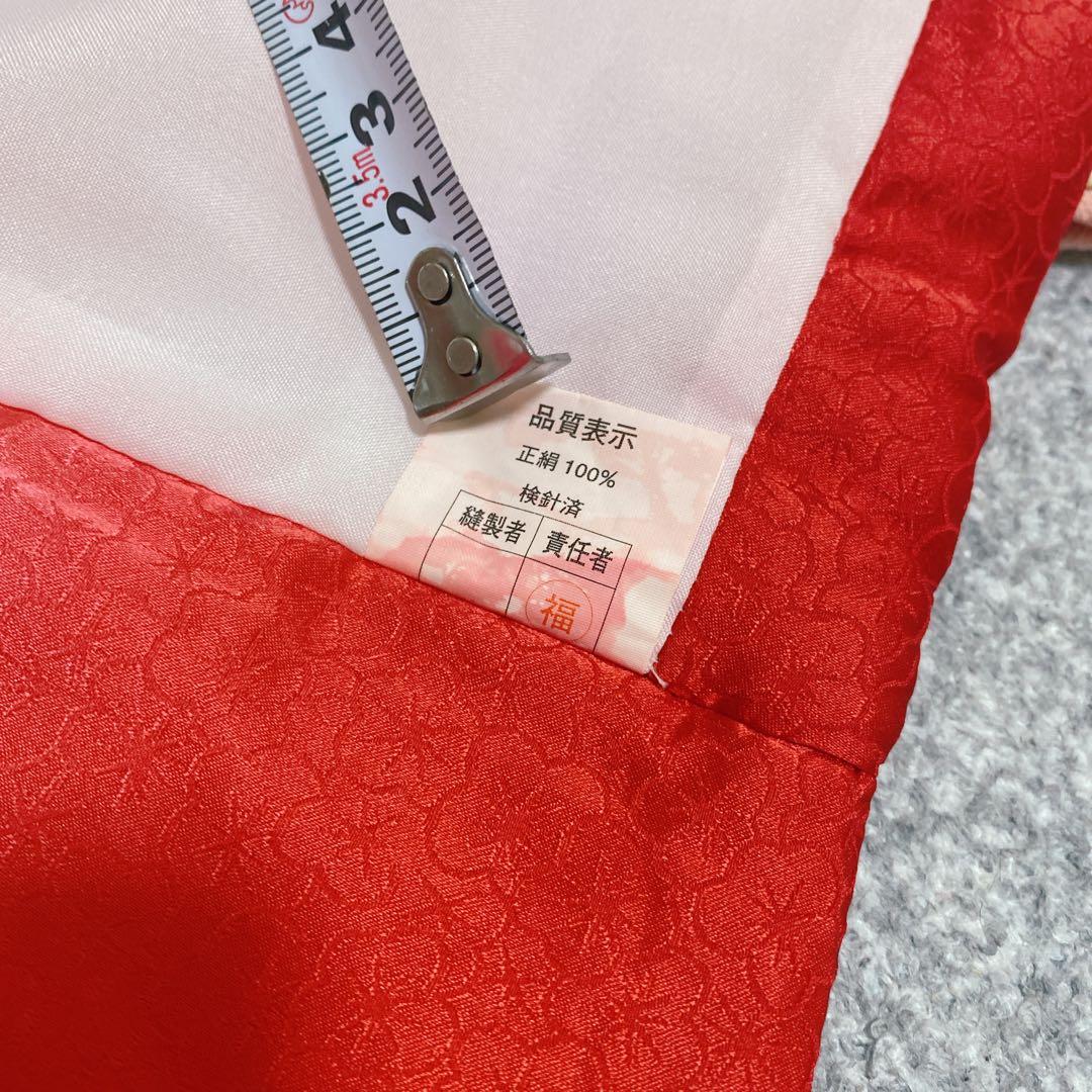 七五三 3歳 正絹 被布 着物 アンティーク 小物セット