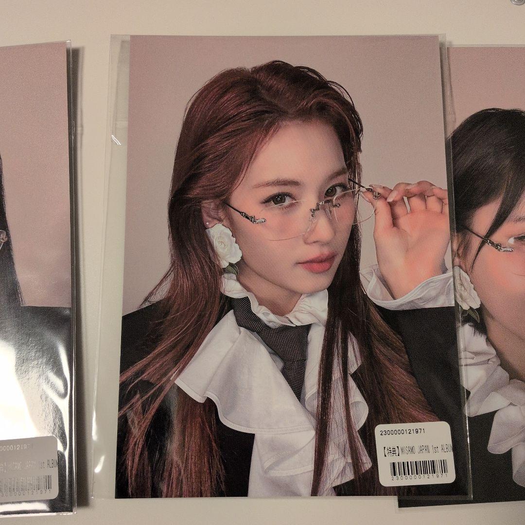 MISAMO PLAY ONCE JAPAN特典 A5ポストカード 3枚セット - メルカリ