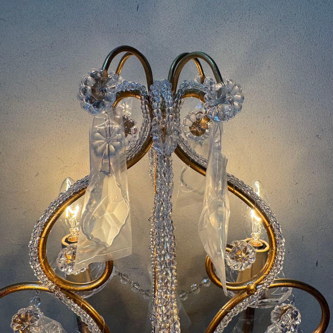 卓上シャンデリア テーブルランプ ケフェウス2 4灯 アンティークゴールド