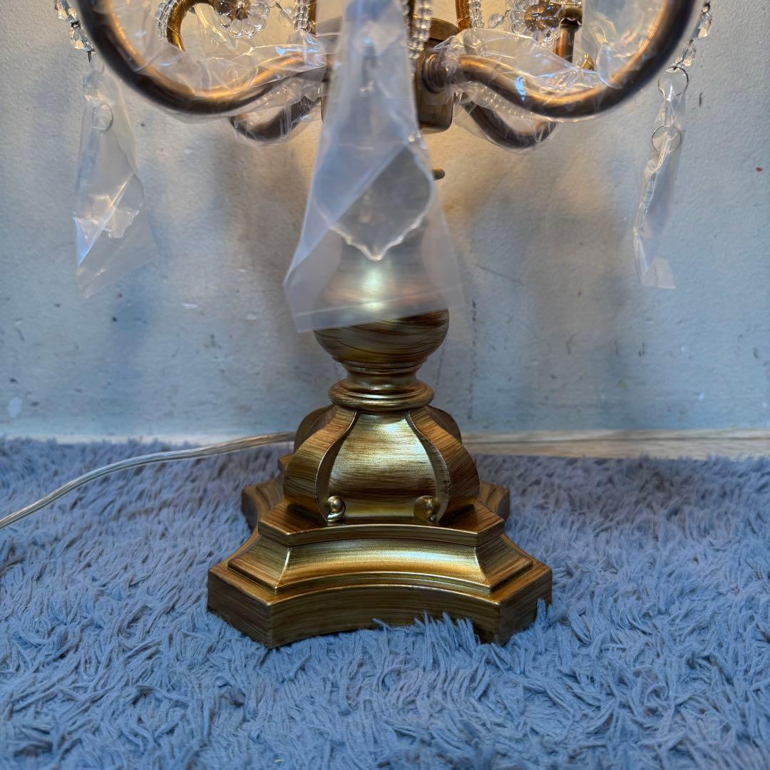 卓上シャンデリア テーブルランプ ケフェウス2 4灯 アンティークゴールド