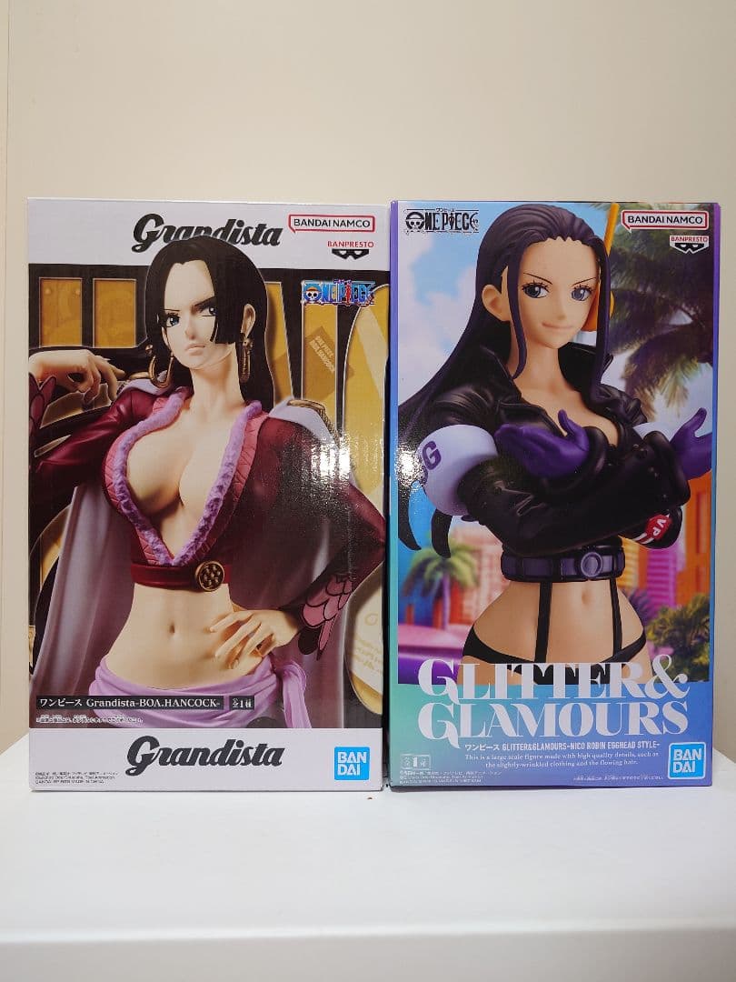 441.ワンピース ハンコック ロビン 最新プライズ 2体セット - メルカリ