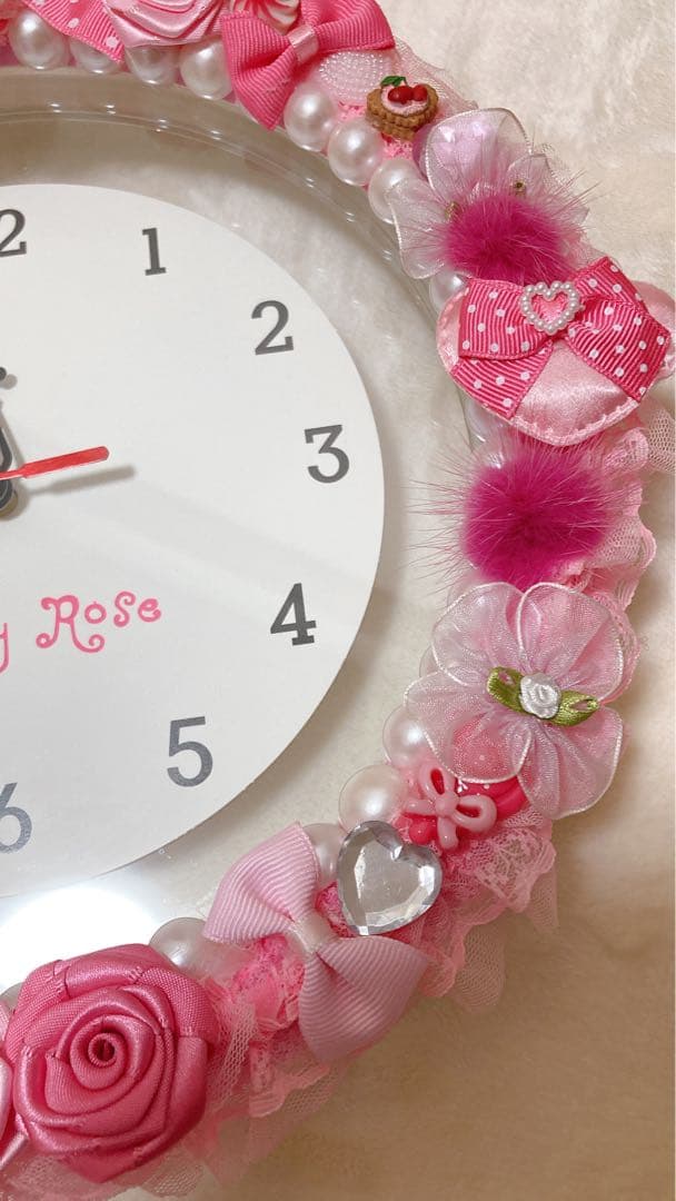 ルビーローズ 壁掛け時計　109 平成　ギャル