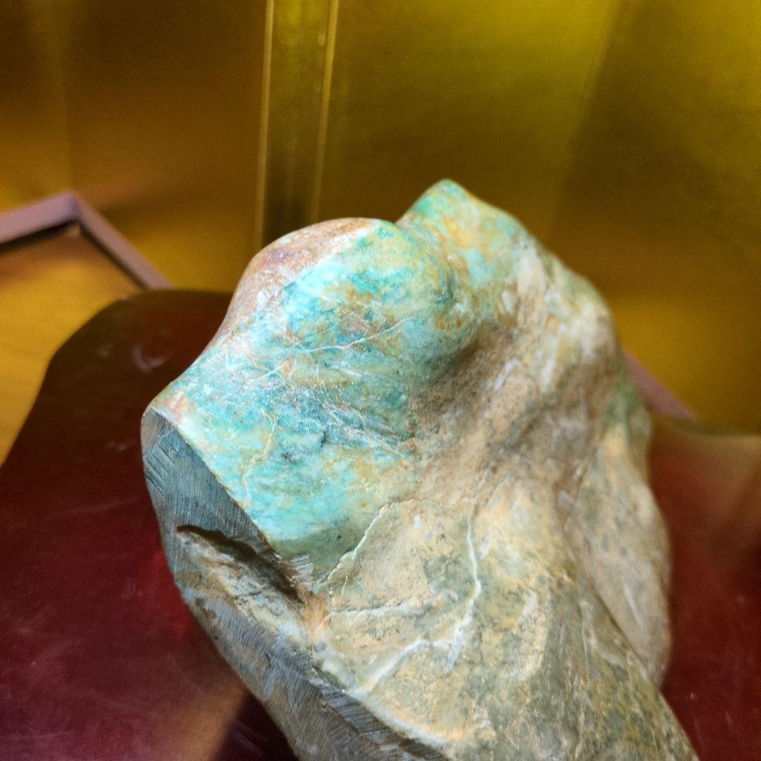 長崎翡翠 ヒスイ 水石 天然石 大サイズ 2.8kg 鑑賞石 自然石 希少 レア