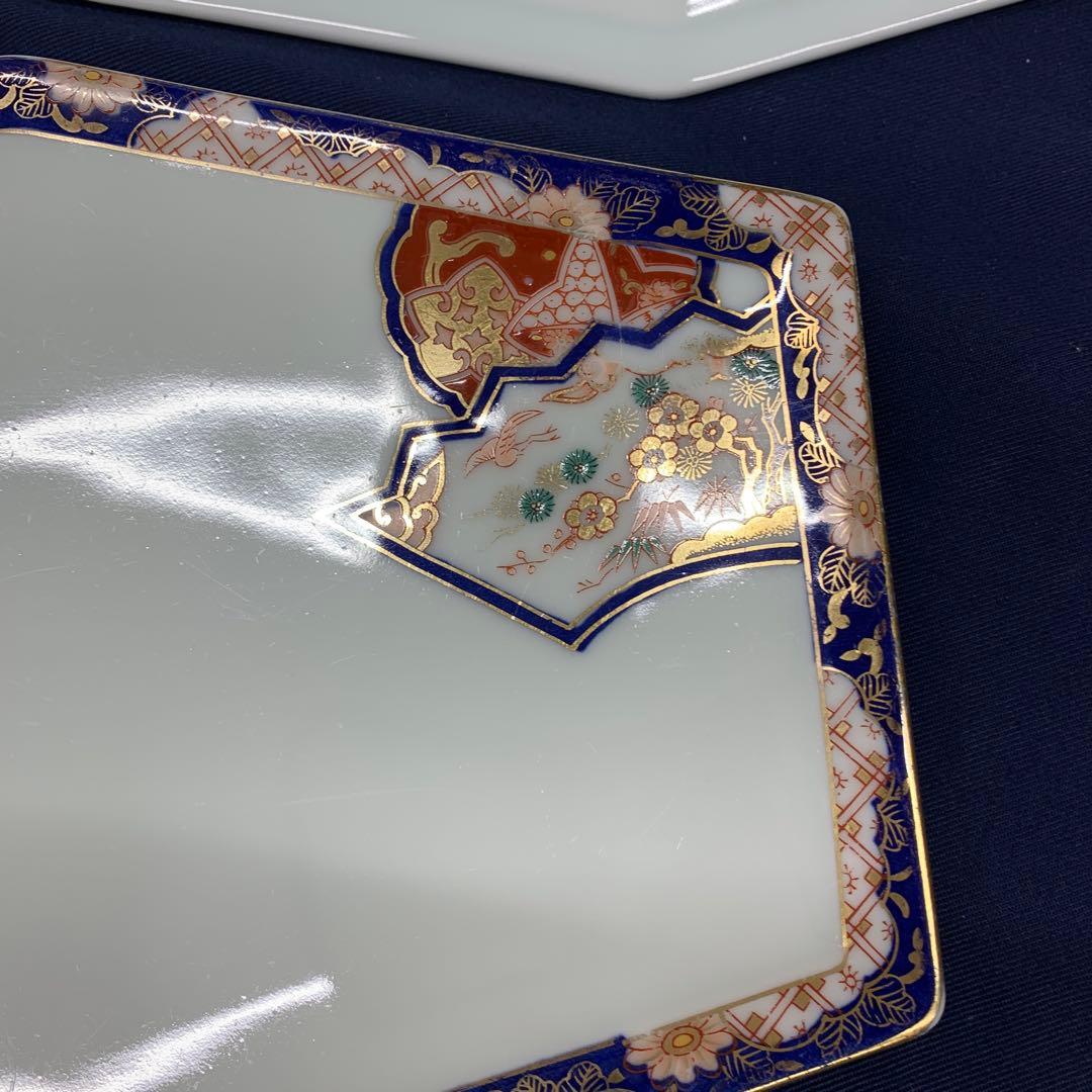 希少　有田焼　賞美堂　古伊万里 其泉　2種4枚づつ