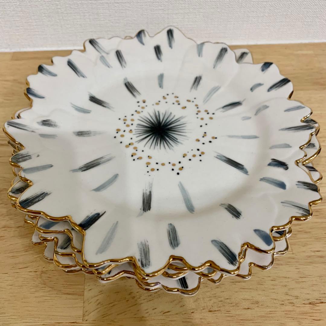 新品 アンソロポロジー 花びら 皿 5枚セット 完売品 未使用 プレート