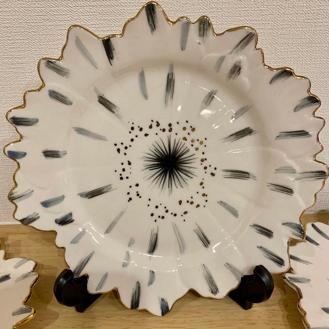 新品 アンソロポロジー 花びら 皿 5枚セット 完売品 未使用 プレート