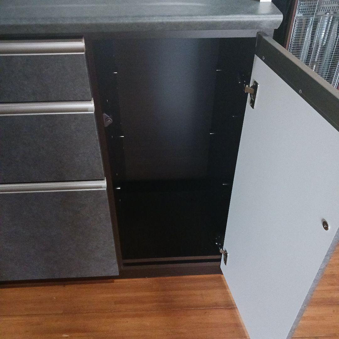 ゆ*。様 松田家具・食器棚・キッチンカウンター　グレー系