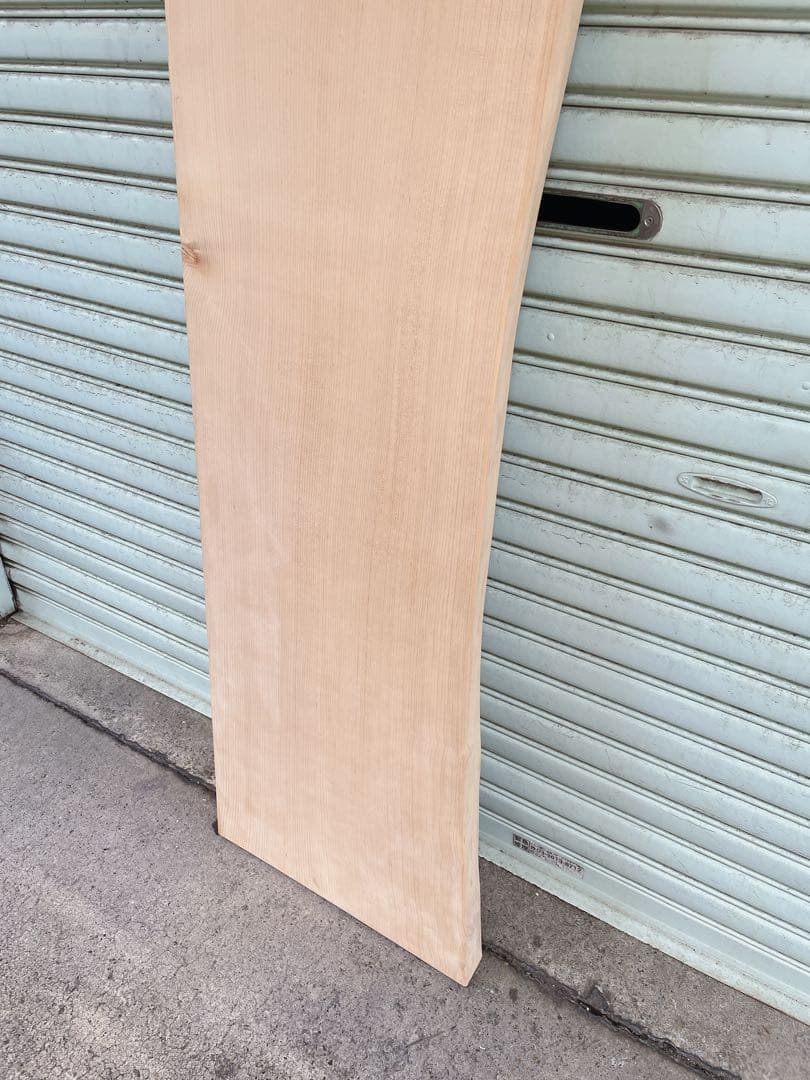 天然　スプルース 一枚板　デスク/カウンターテーブル/棚板/天板/看板材/レジン