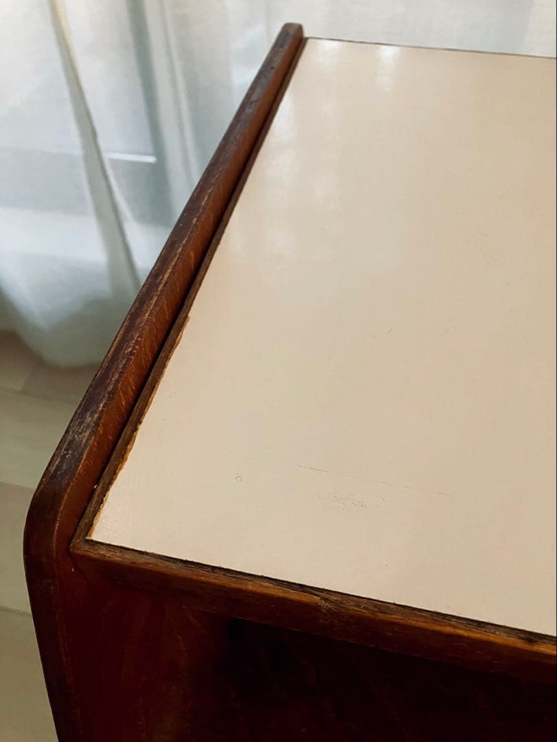 ビンテージ サイドテーブル 天童木工 ミッドセンチュリー 電話台