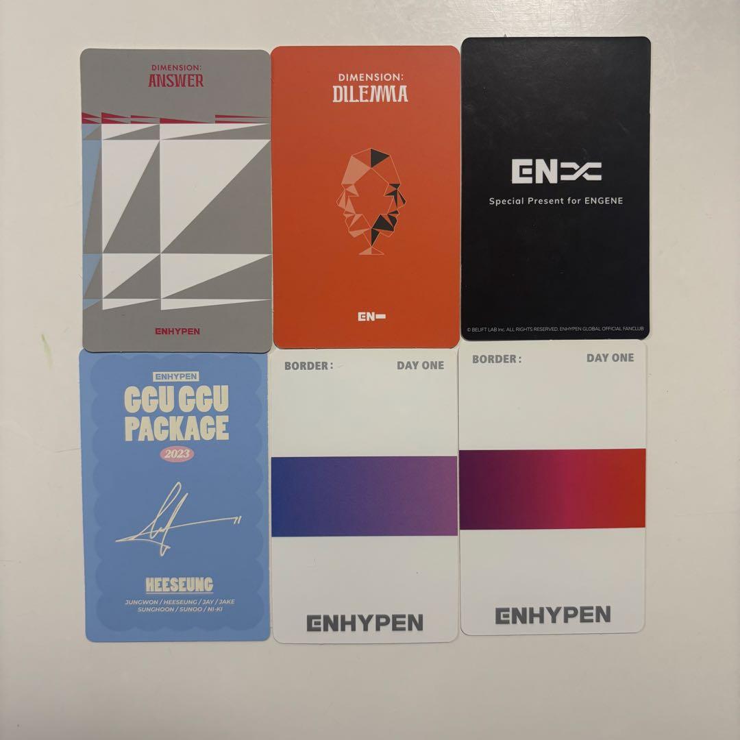 ENHYPEN HEESEUNG ヒスン トレカセット - メルカリ