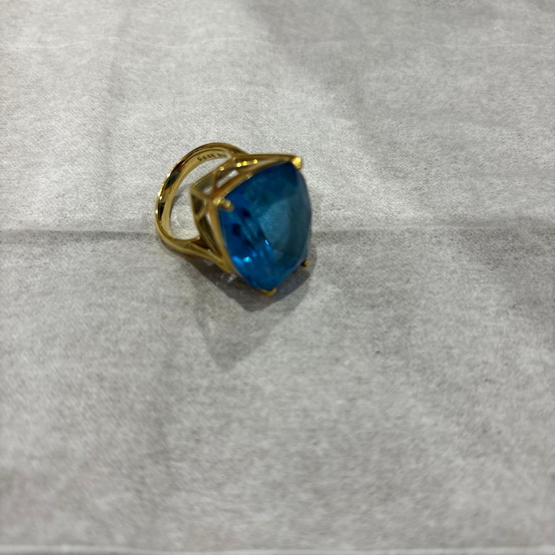 指輪　K18  38.05CT