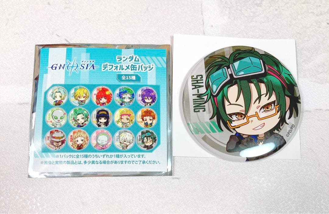 沙明 デフォルメ缶バッジ 京まふ グノーシア GNOSIA - メルカリ