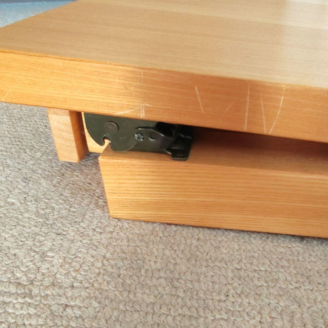 dinos W90-140cm 伸長式・折畳式 エクステンション ローテーブル