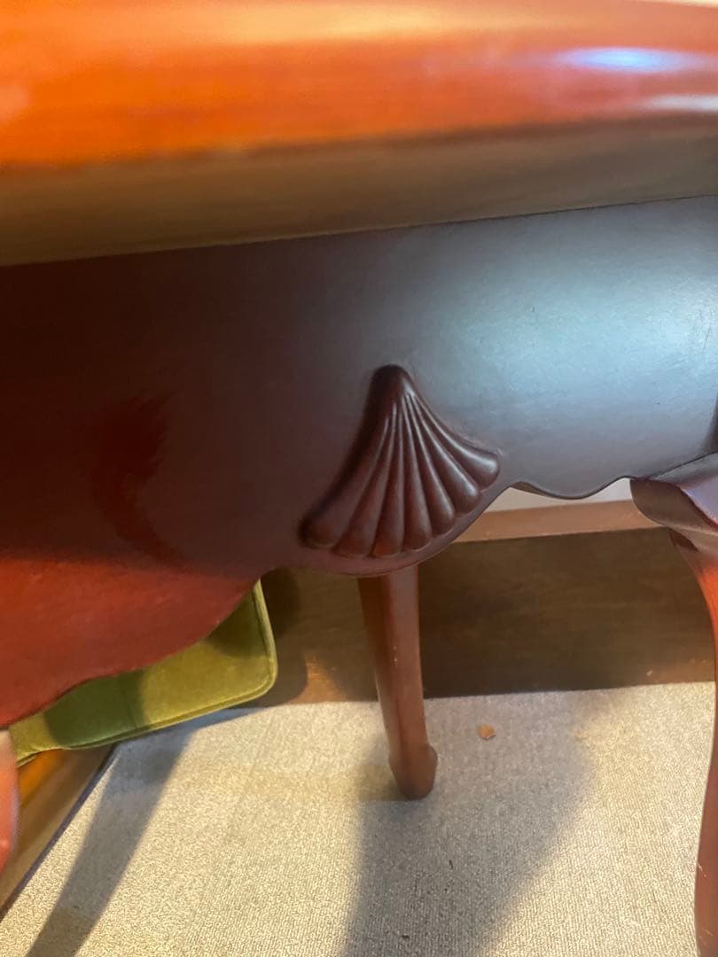 ユニバーサルファニチャー 猫脚サイドテーブル 高級クラシック 現状品