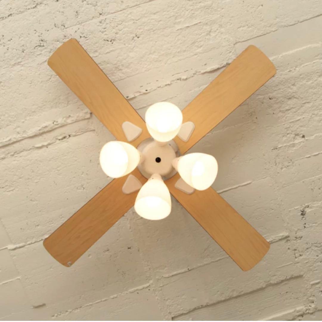 シーリングファン Windouble (ウィンダブル) 4灯