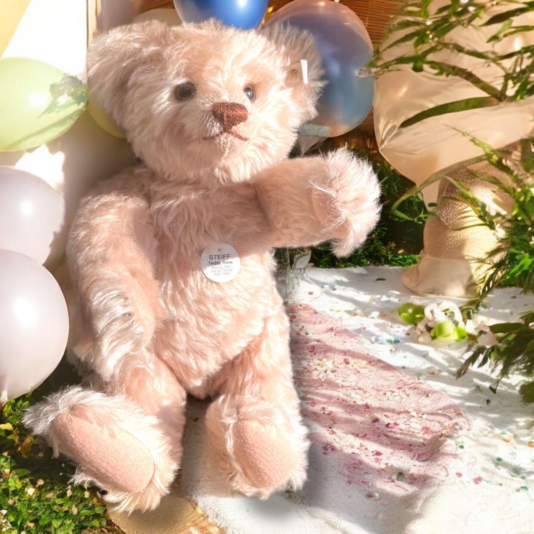 にゃんぴー シュタイフ テディローズ 1925 レプリカ グローラー内臓