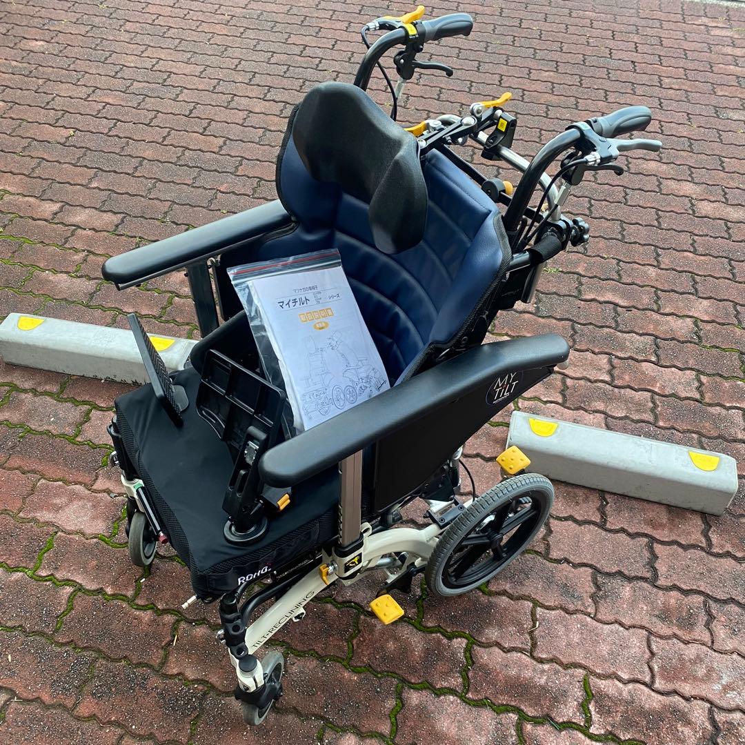 MY TiLT 松永製作所 ティルト&リクライニング車椅子 ROHOクッション