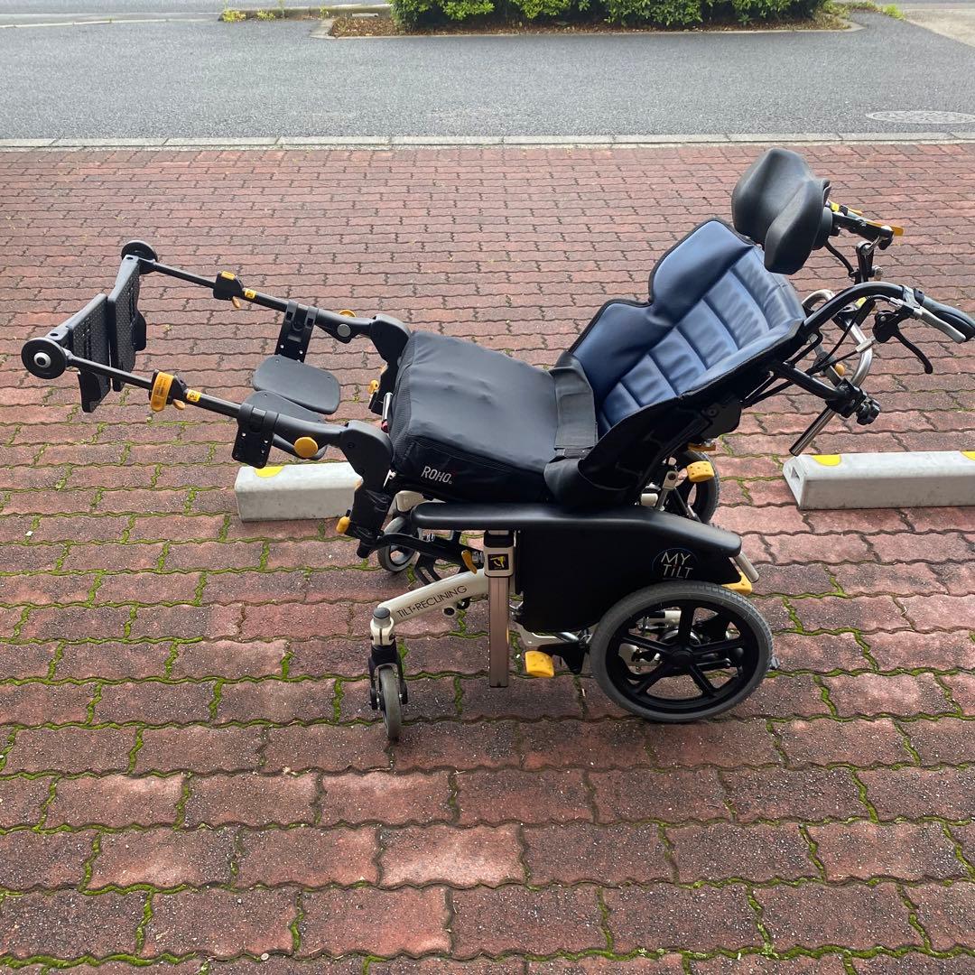 MY TiLT 松永製作所 ティルト&リクライニング車椅子 ROHOクッション