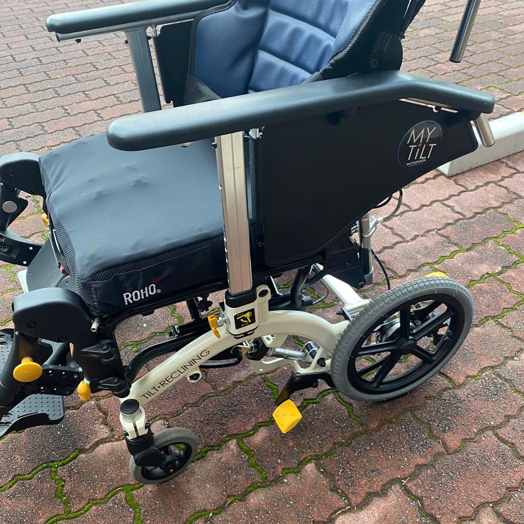 MY TiLT 松永製作所 ティルト&リクライニング車椅子 ROHOクッション