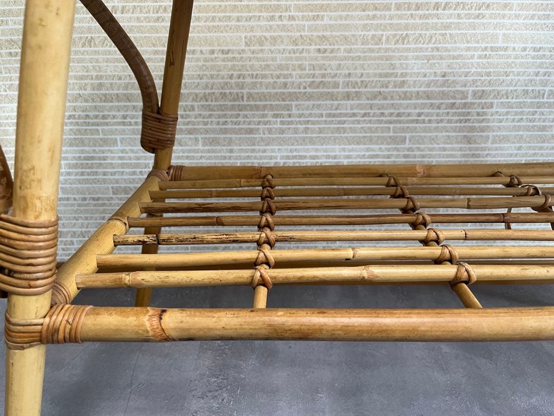 【ベイクルーズ】ラタンシェルフ　サイドシェルフ