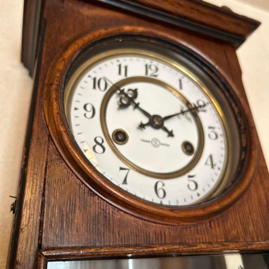 大正期の精工舎お座敷時計、高級時計、香箱