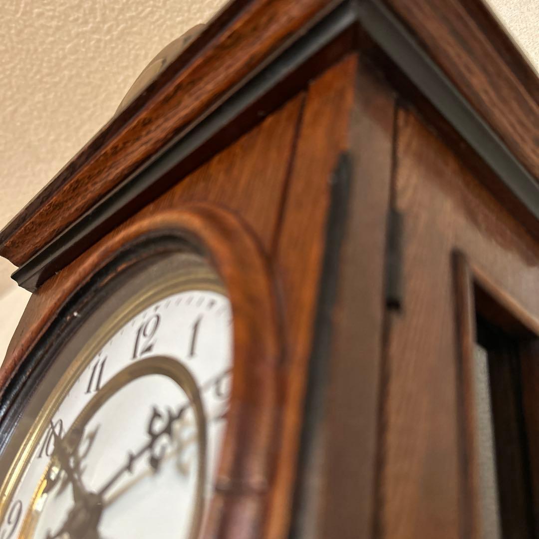 大正期の精工舎お座敷時計、高級時計、香箱