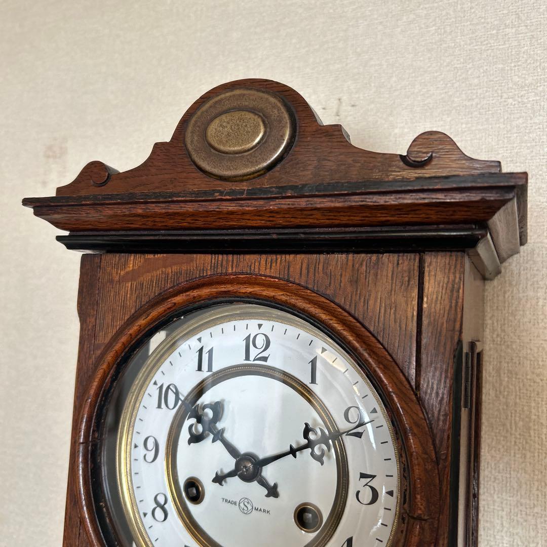 大正期の精工舎お座敷時計、高級時計、香箱