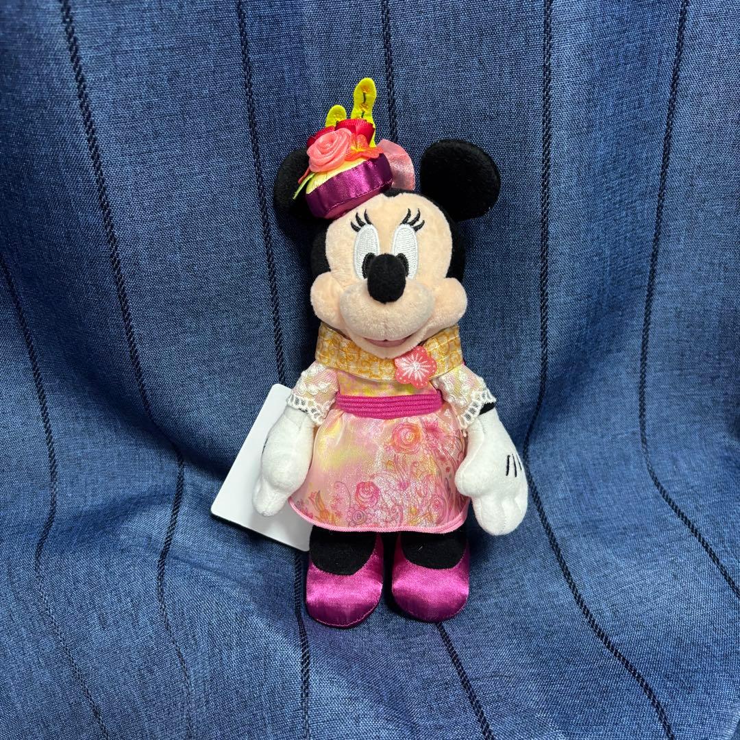 ミニー　ミニーのスタイルスタジオ　ぬいぐるみバッジ　春　夏　秋　冬