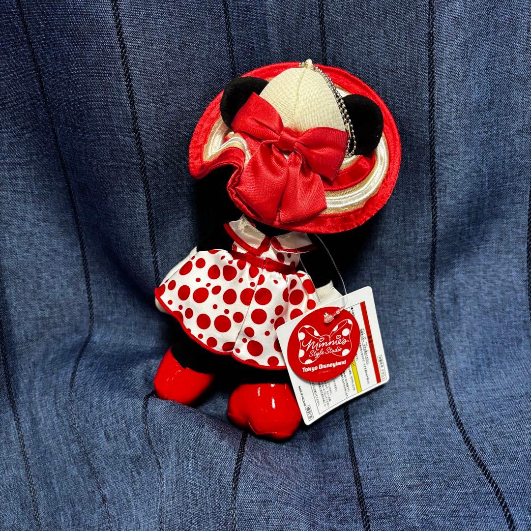 ミニー　ミニーのスタイルスタジオ　ぬいぐるみバッジ　春　夏　秋　冬