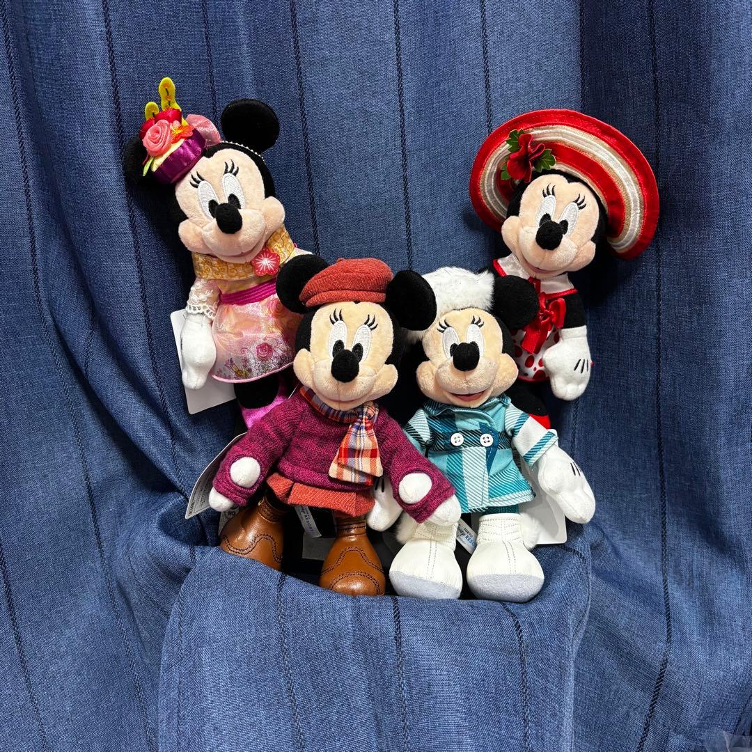 ミニー　ミニーのスタイルスタジオ　ぬいぐるみバッジ　春　夏　秋　冬