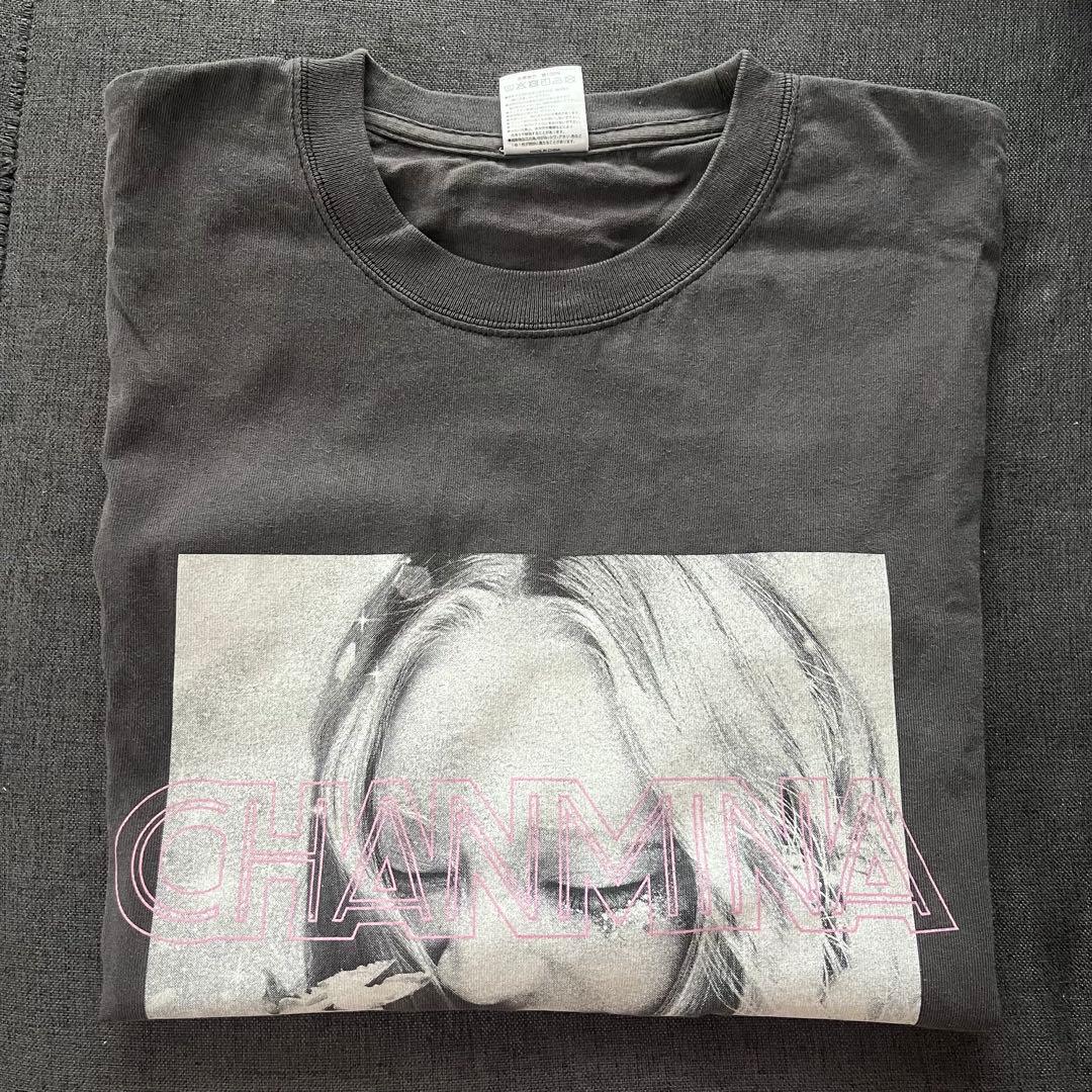 ちゃんみな CHANNMNA ブラック Tシャツ X-LARGE - メルカリ