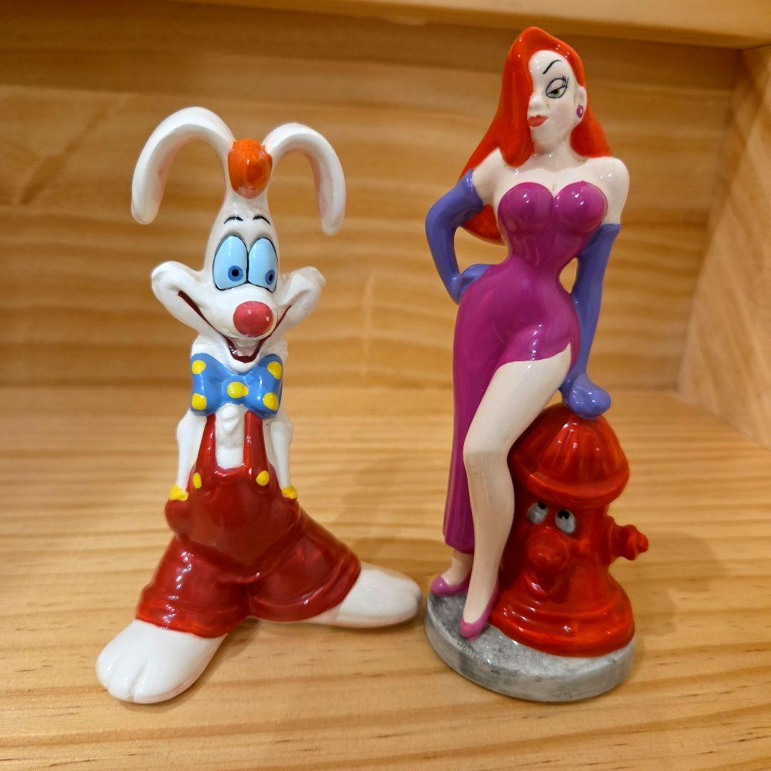 ロジャー・ラビットとジェシカ・ラビット フィギュアセット - メルカリ