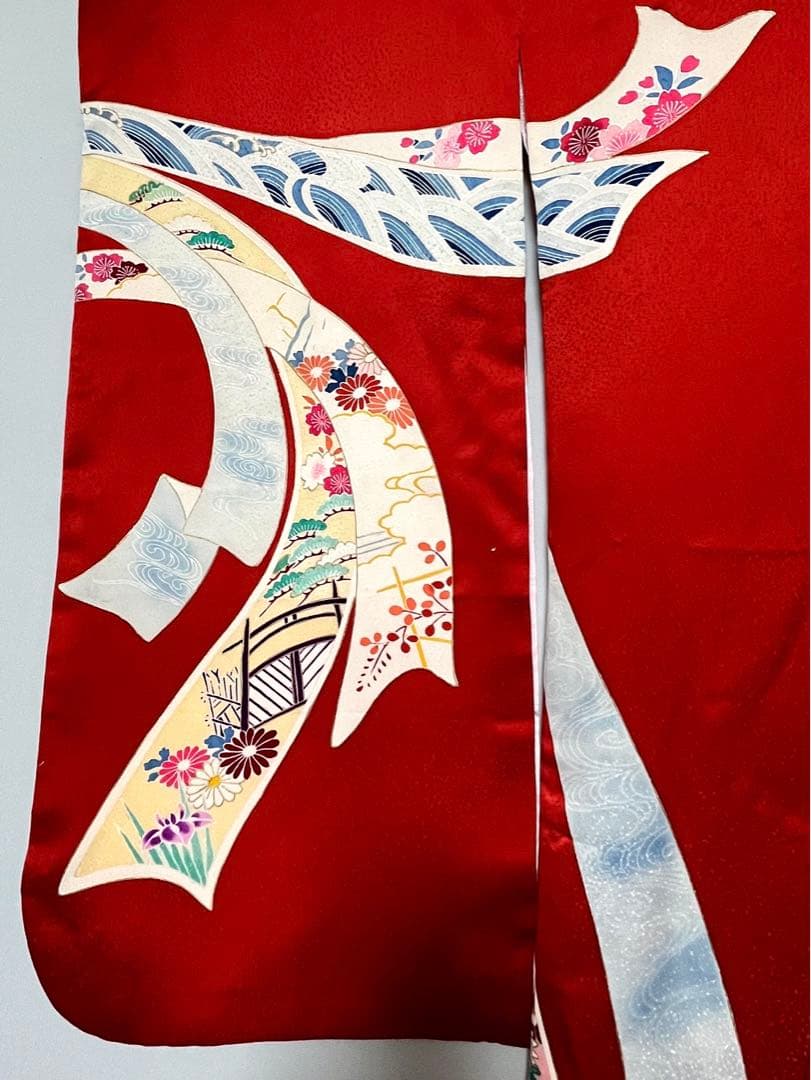 子供着物と長襦袢セット 七五三 7歳 こども