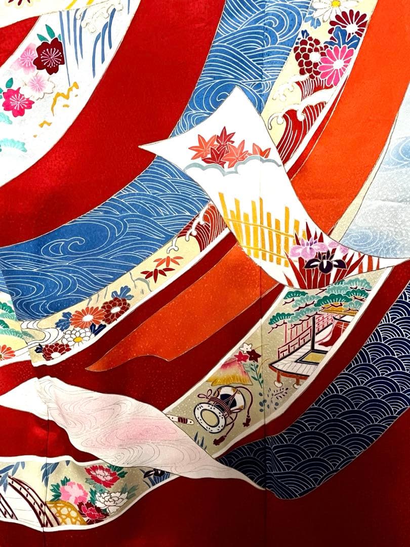 子供着物と長襦袢セット 七五三 7歳 こども