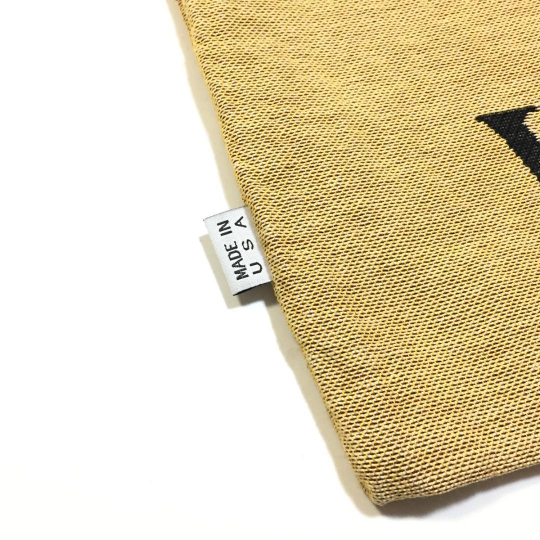 ４個　アメリカ製 Cross Canvas スマイル クッションカバー ベージュ