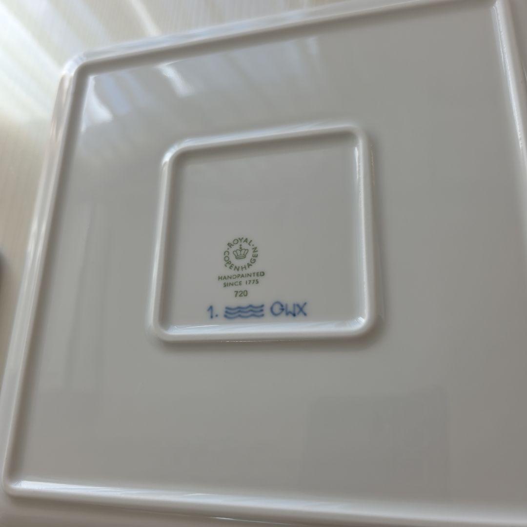 ロイヤルコペンハーゲン スクエア20㎝ 5+1枚セット