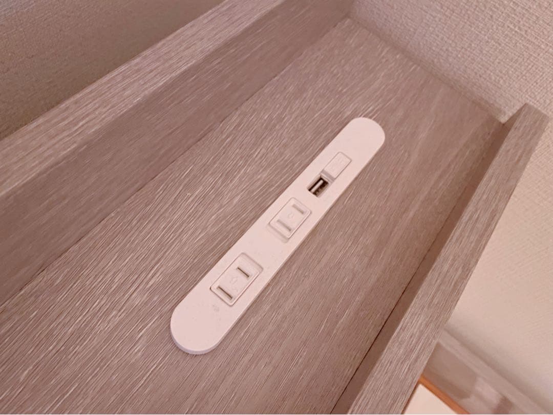 タンスのゲン ベッドフレーム シングル すのこ USBポート付き