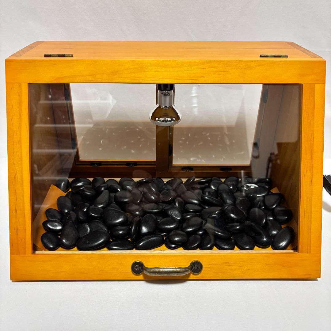 木製ホットショーケース 焼き芋保温ディスプレイケース【ナチュラル】