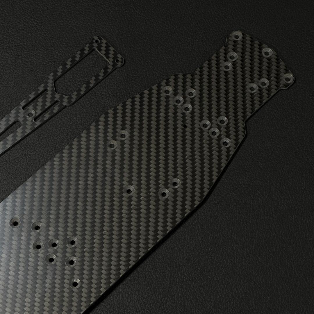 特注品 ヨコモ RD2.0 カーボンシャーシ 3.0mm + アッパ m2130