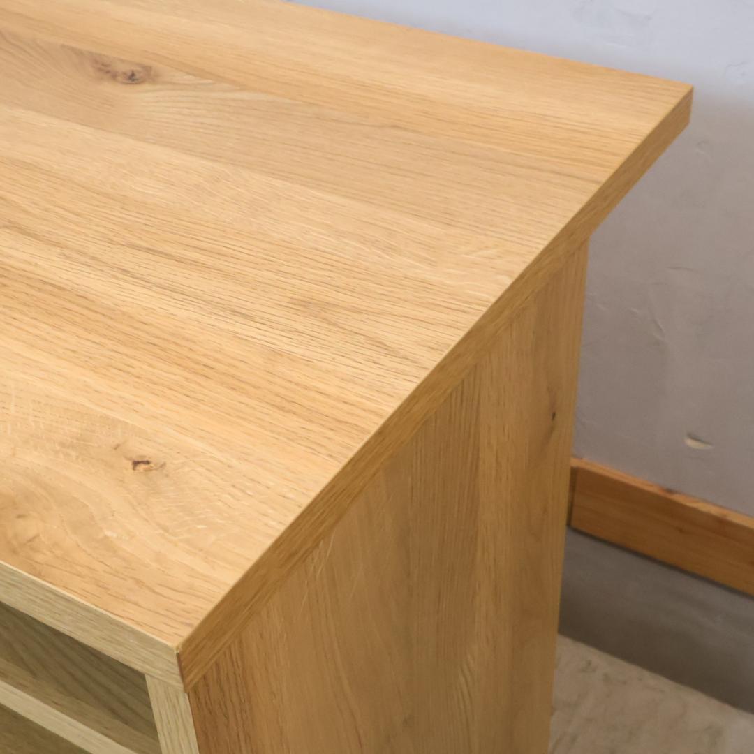 TAGA様　吉川木工 間仕切りキッチンカウンター スライド天板 レンジボード