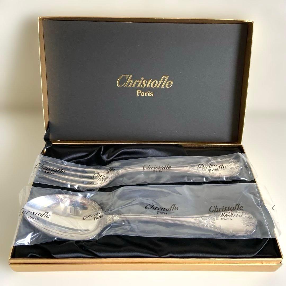 Christofle シルバー スプーン フォーク セット