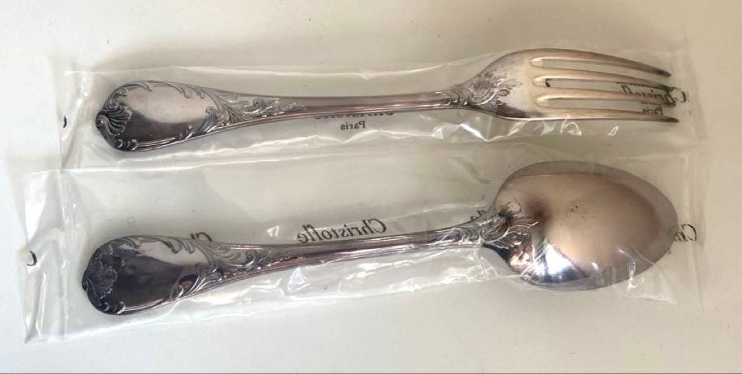 Christofle シルバー スプーン フォーク セット