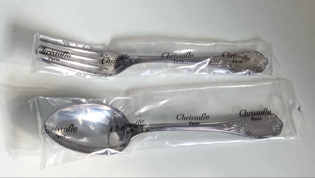 Christofle シルバー スプーン フォーク セット